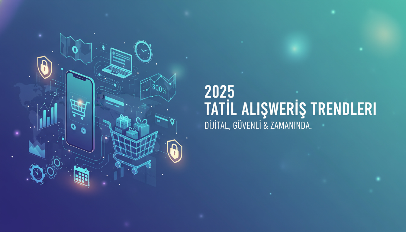 2025 Tatil Alışveriş Trendleri: Dijital, Güvenli ve Zamanında